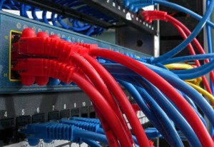 copper and fibre network